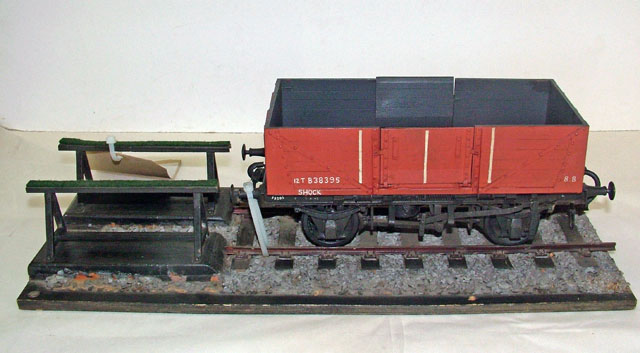 Model railway wagon (model railway wagon)