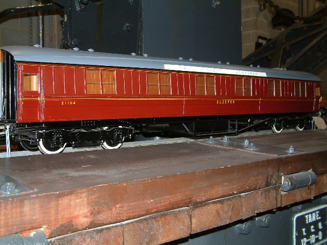 Model Railway carriage; London & North Eastern Railway 1st class sleeper