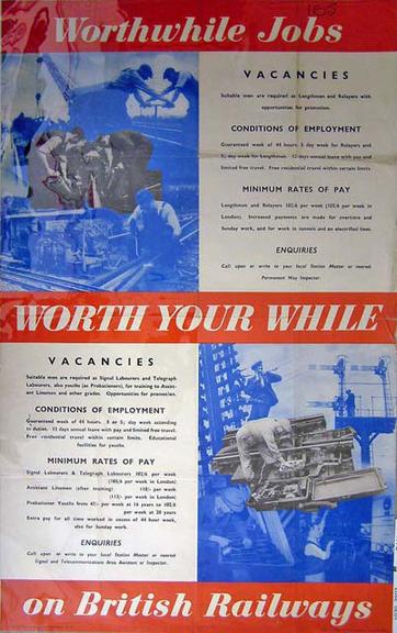 worth Your While - Worthwhile jobs on British Railways