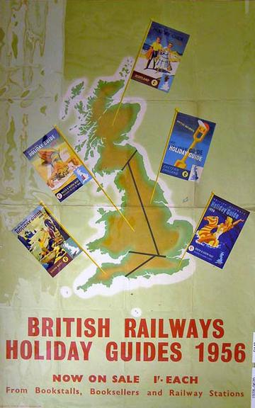 British Railways Holiday Guides (poster)