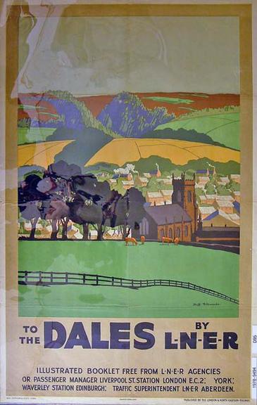 To The Dales by LNER