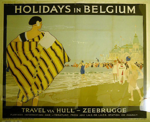 Holidays in Belgium.  Travel via Hull-Zeebrugge