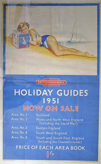 Poster for "Holiday Guides, 1951" (poster)