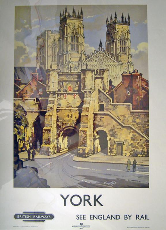 Reproduction Poster: BR York. Monkgate Bar