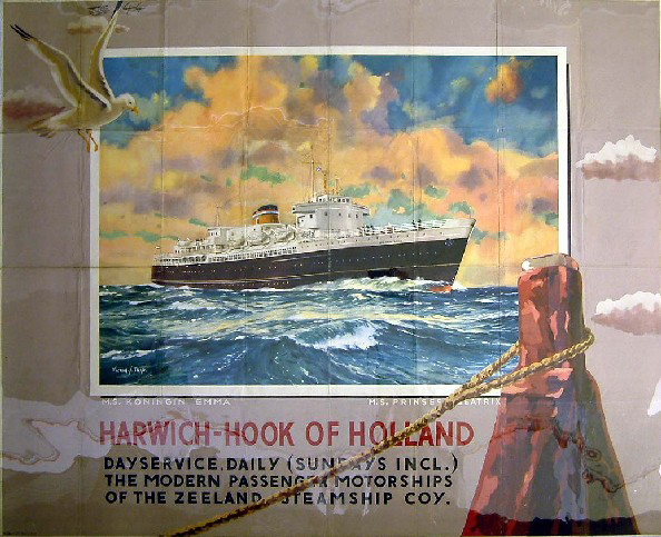 Harwich - Hook of Holland (poster)