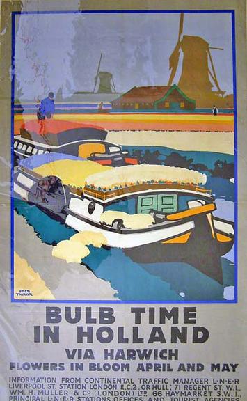 Bulb Time in Holland (poster)