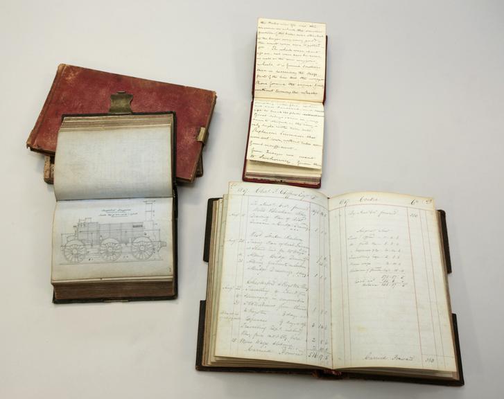 Sketch book of Sir Daniel Gooch