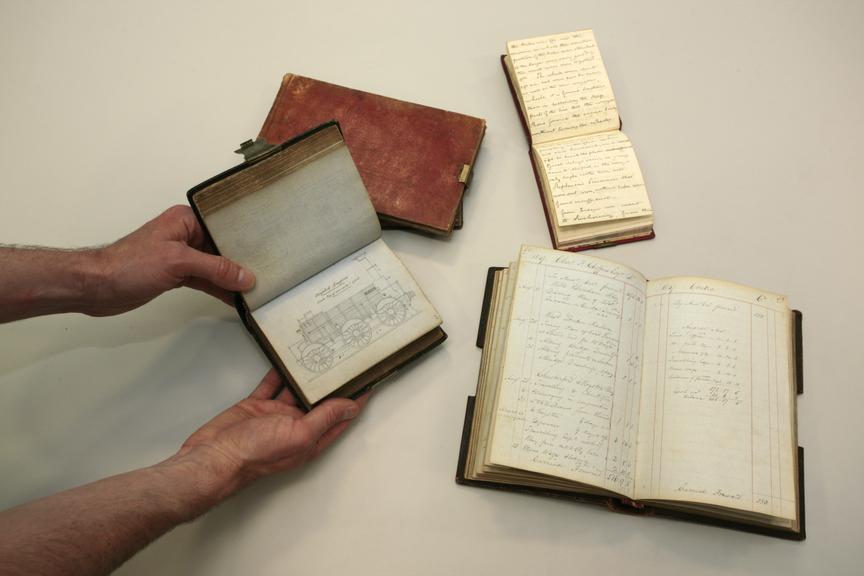Sketch book of Sir Daniel Gooch