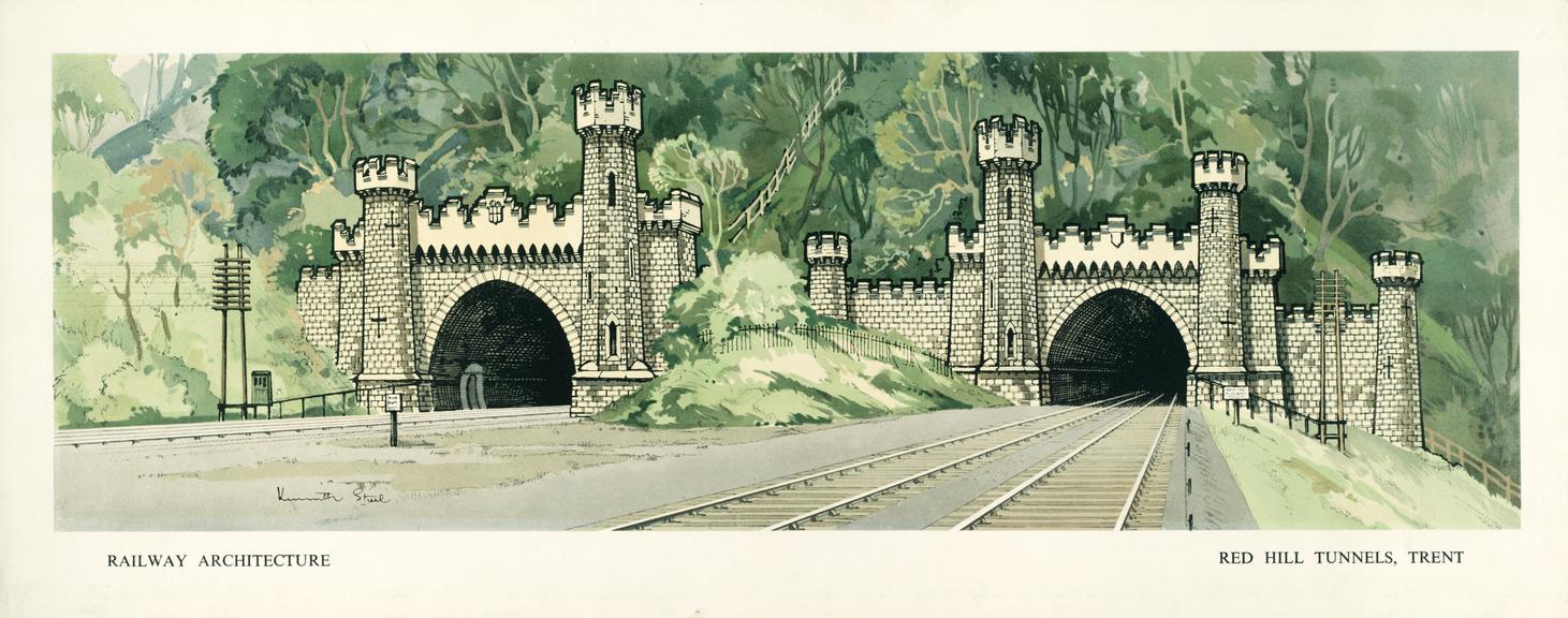 Railway Architecture - Red Hill Tunnels, Trent