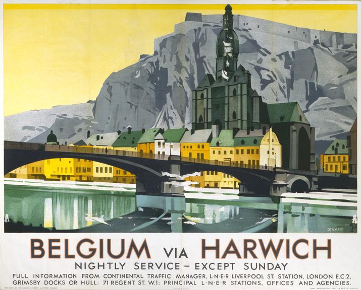 Belgium via Harwich