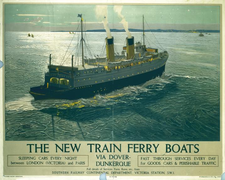 The New Train Ferry Boats via Dover - Dunkerque