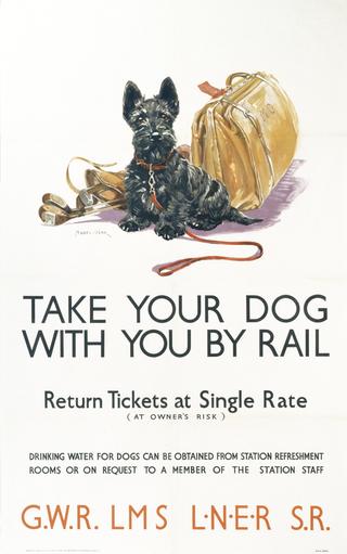 Take your dog with you by rail