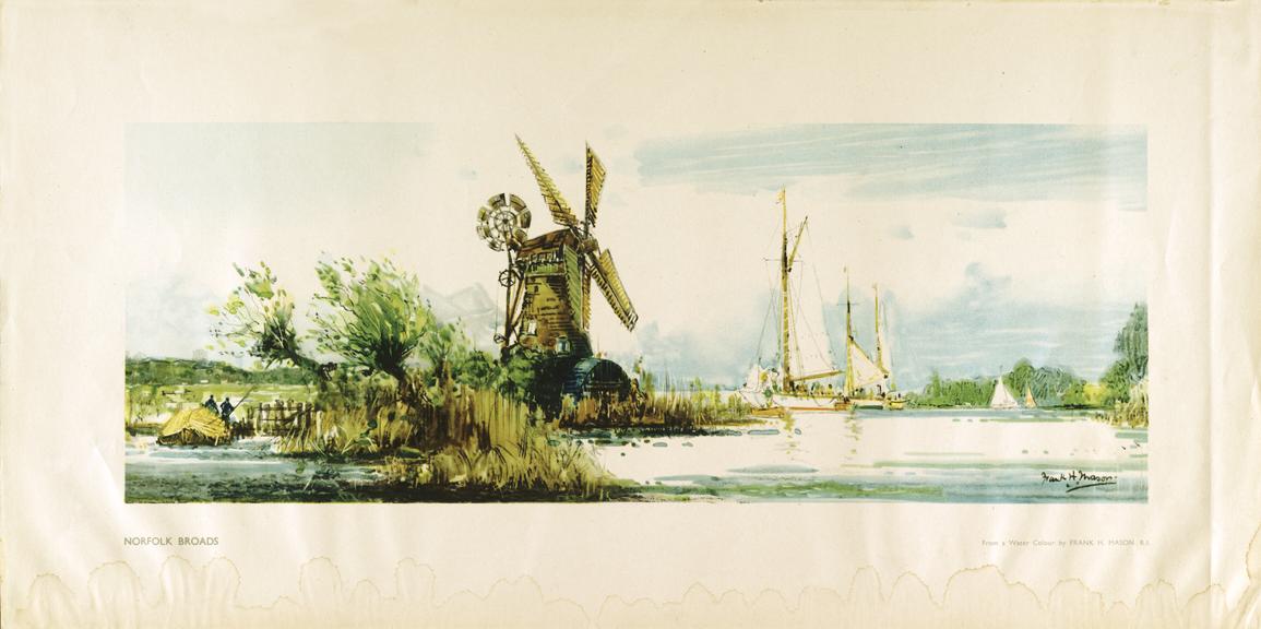 BR Carriage Print, Norfolk Broads