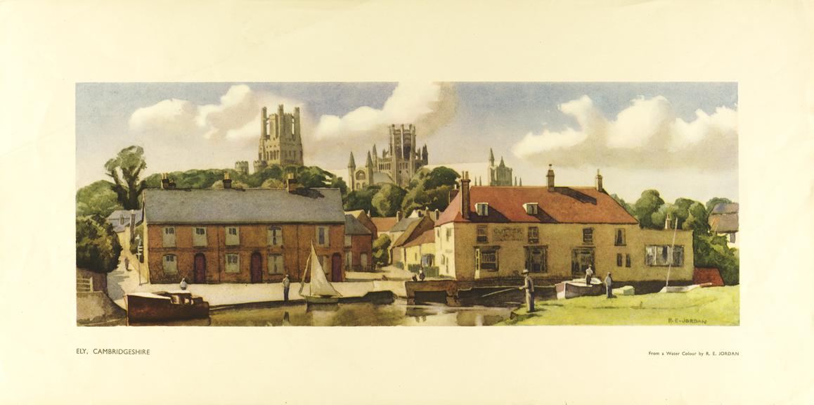 BR Carriage print, Ely, Cambridgeshire.