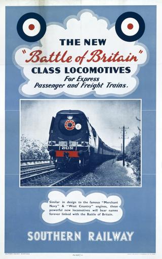 The new Battle of Britain locomotives