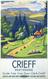 Poster, BR, ‘Crieff, Perthshire’ by C H Birtwhistle