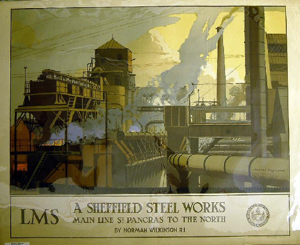 A Sheffield Steel Works