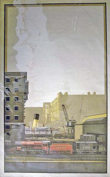 Poster, London Midland & Scottish Railway