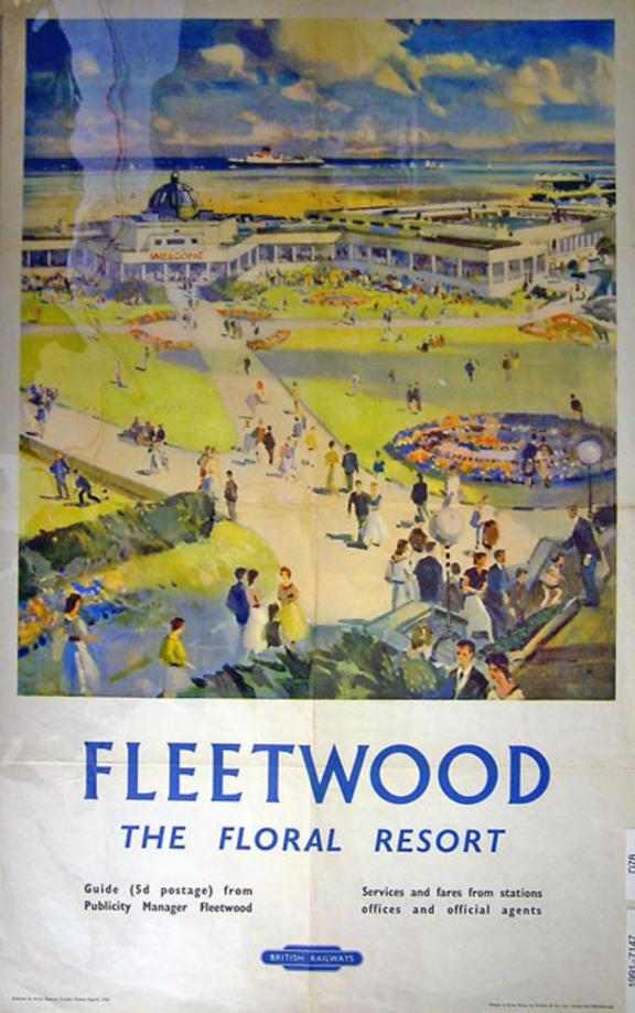 BR(LMR) poster. Fleetwood - The Floral Resort