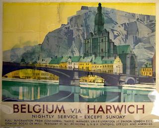 Belgium via Harwich