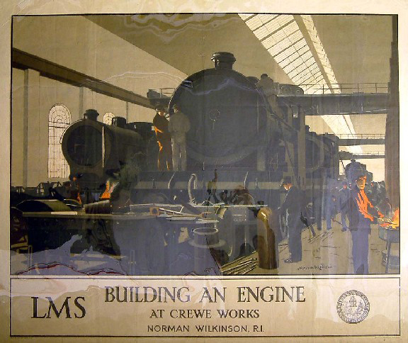 Building an Engine at Crewe Works