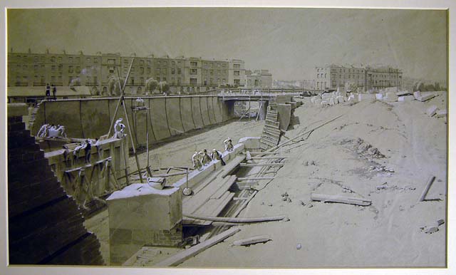 Hampstead Road Bridge from Camden Side