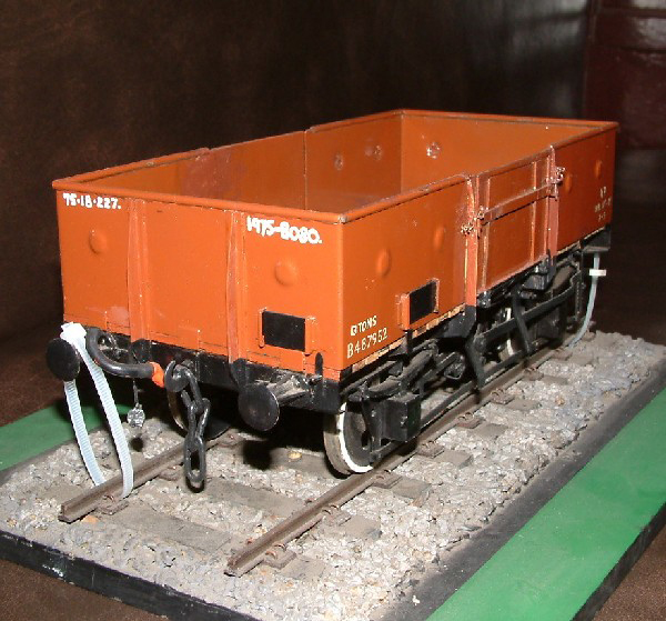 model open br wagon (model railway wagon)