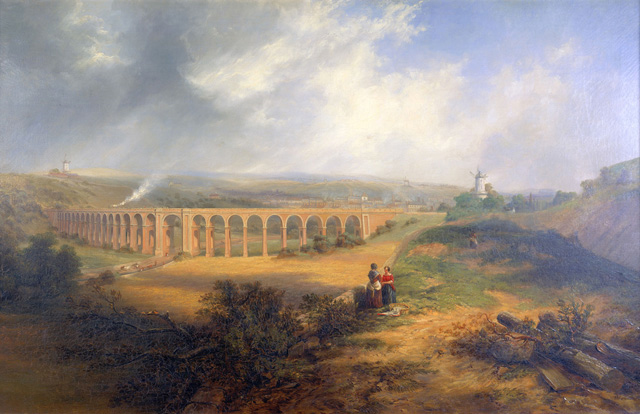 The London Road Viaduct on the Brighton, Lewes and Hastings Line