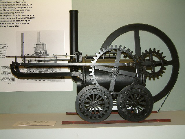 Model steam locomotive