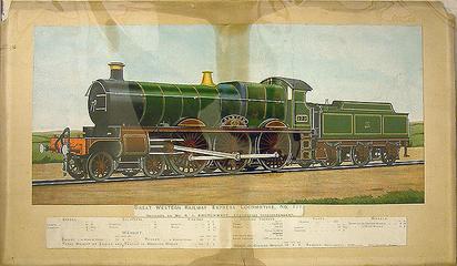 Great Western Railway Express Locomotive No. 171 "Albion"