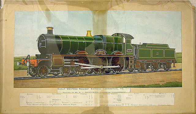 Great Western Railway Express Locomotive No. 171 "Albion"