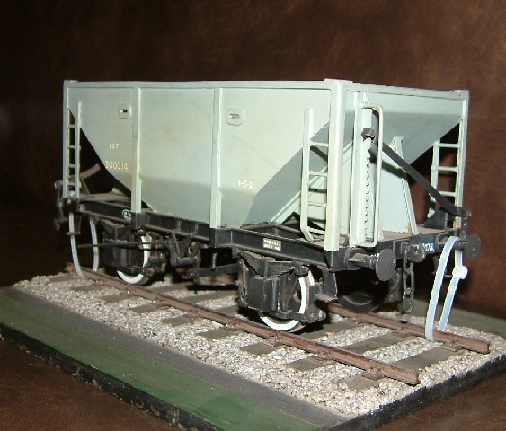 model br hopper wagon (model railway wagon)