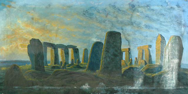 Stonehenge (painting; oil painting)