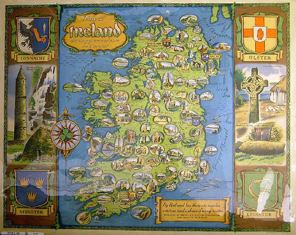 Map of Ireland