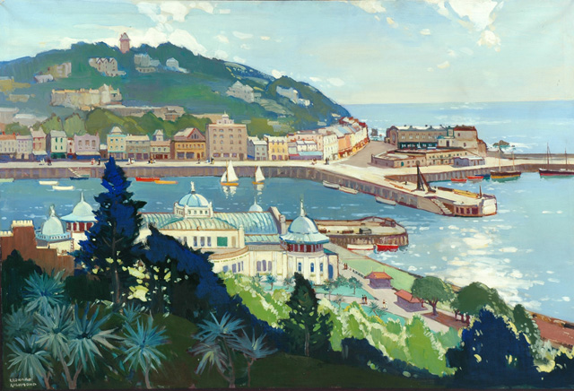 Torquay (painting; oil painting; poster artwork)