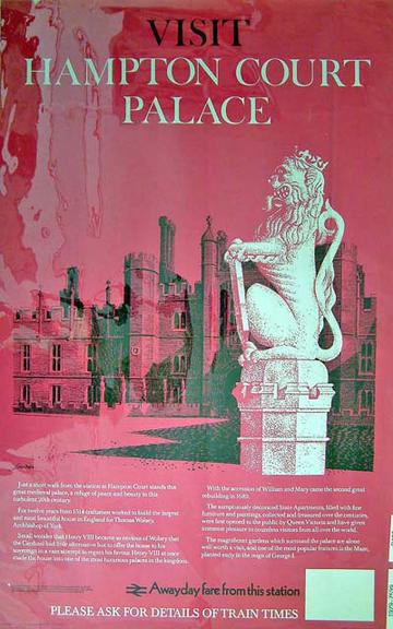 Visit Hampton Court Palace (poster)