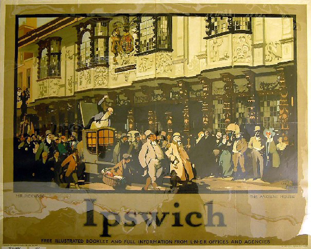 ipswich - mr pickwick, the ancient house