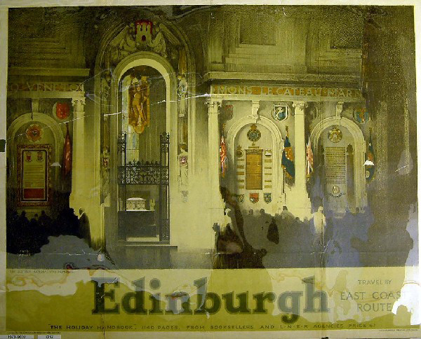 Edinburgh, The Scottish National War Memorial (poster)