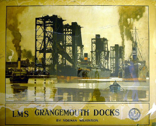 Grangemouth Docks (poster)