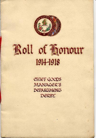 London Midland & Scottish Railway roll of honour