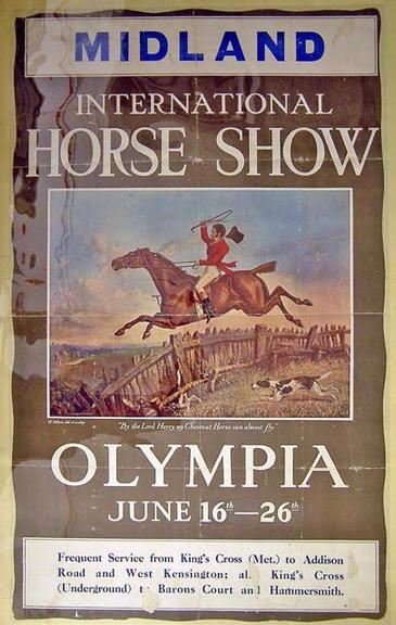 international horse show (poster)