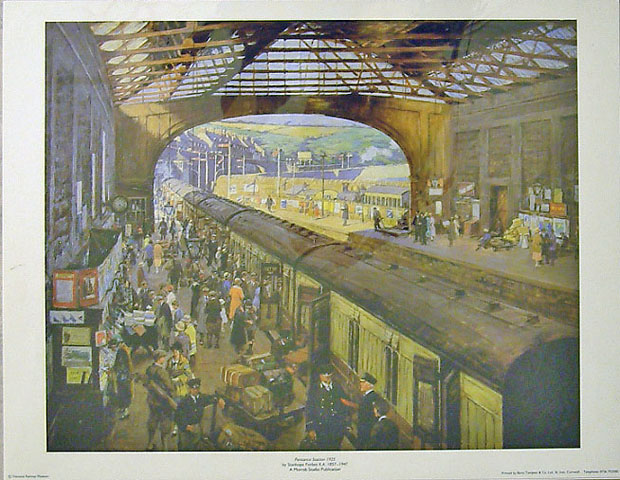 Penzance Station (print)