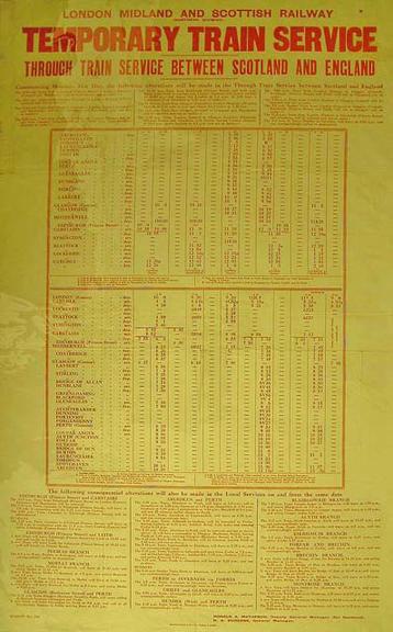 Temporary Train Service