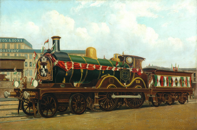 South East & Chatham Railway 4-4-0 locomotive no.731