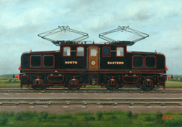 NER electric locomotive, 1915