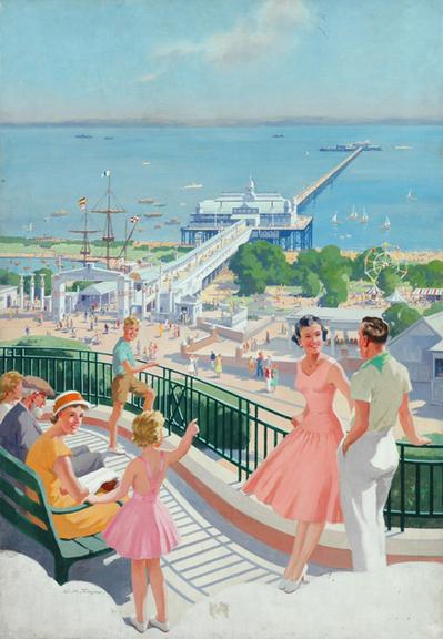 Southend (painting; oil painting; poster artwork)