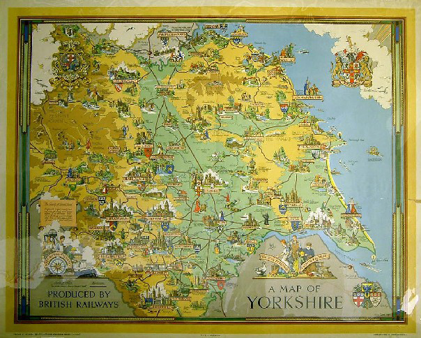 A Map of Yorkshire