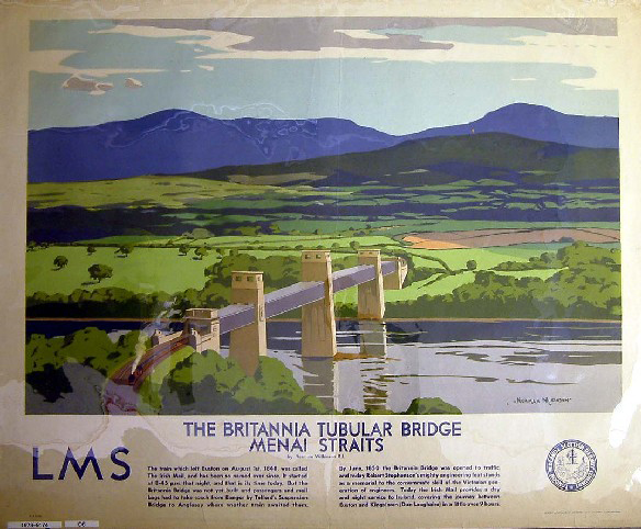 the britannia tubular bridge