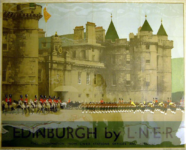 Edinburgh by LNER (poster)