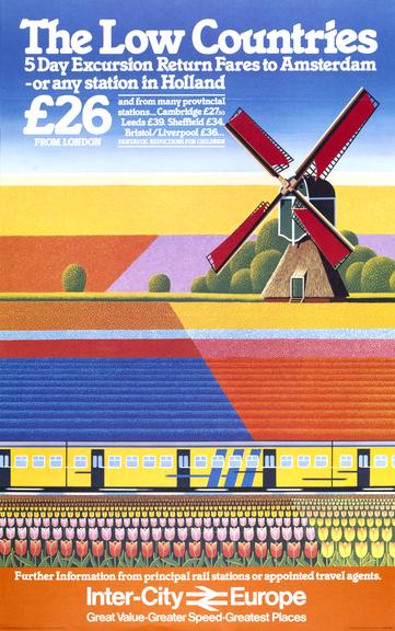 Poster, BR (CAS), Inter-City Europe, The Low Countries